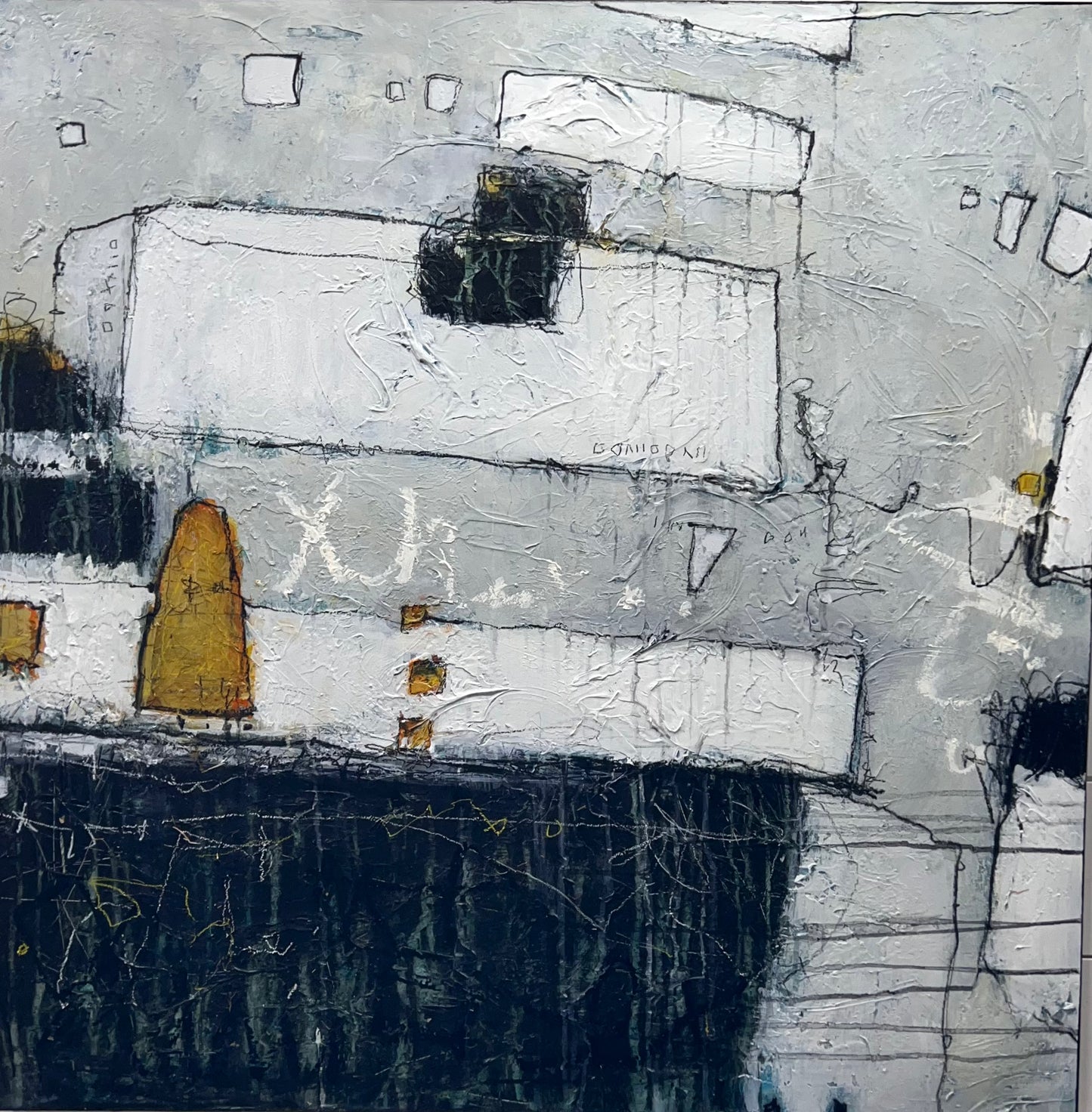 SALE | 36x36 | The Wishing Stone