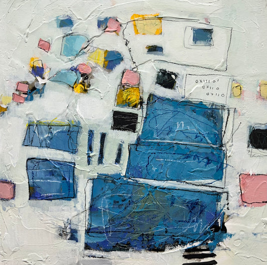 Abstract paintings for sale by Lori mirabelli