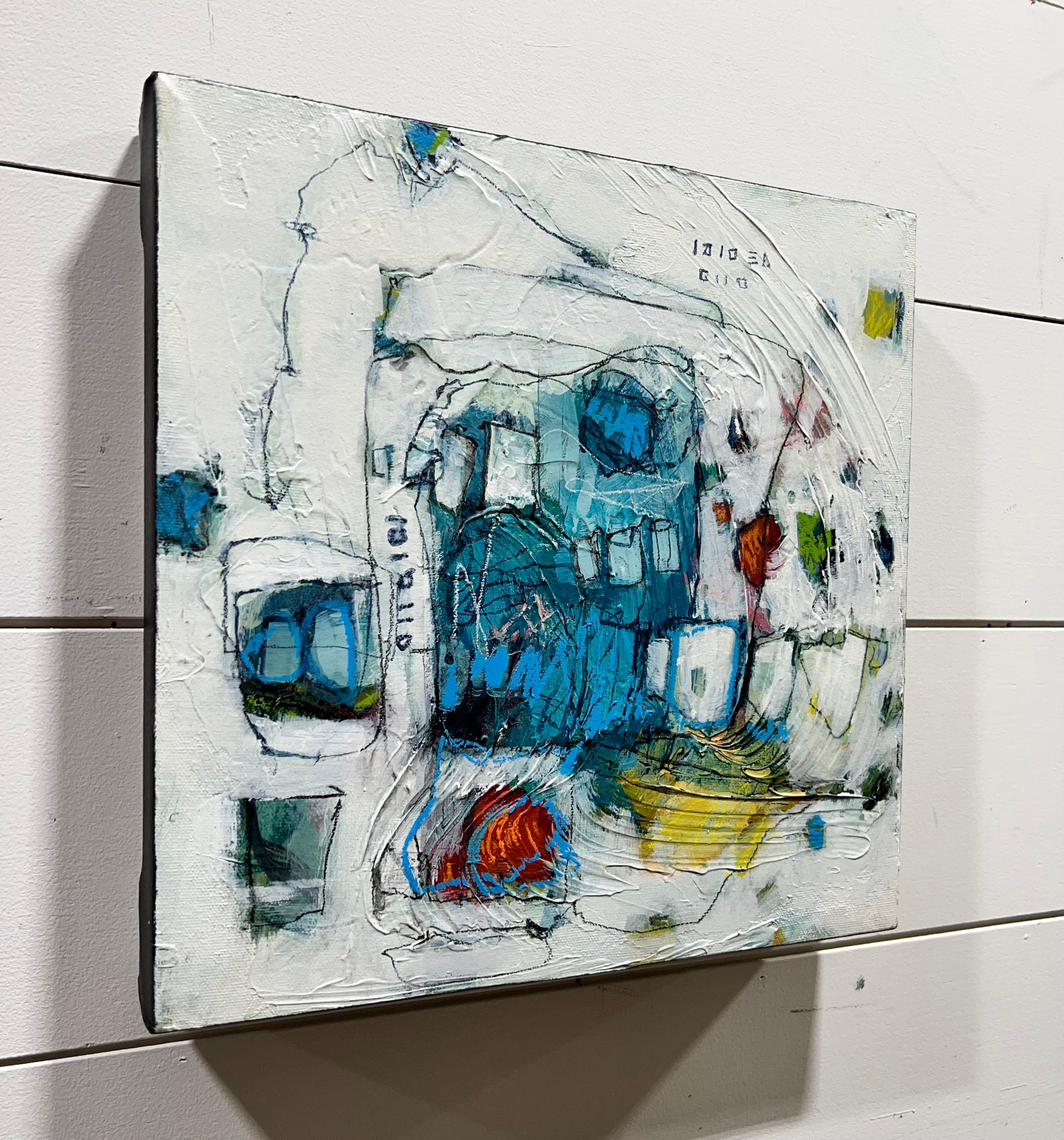 colorful abstract paintings for sale 12x12 lori mirabelli toronto ottawa new york