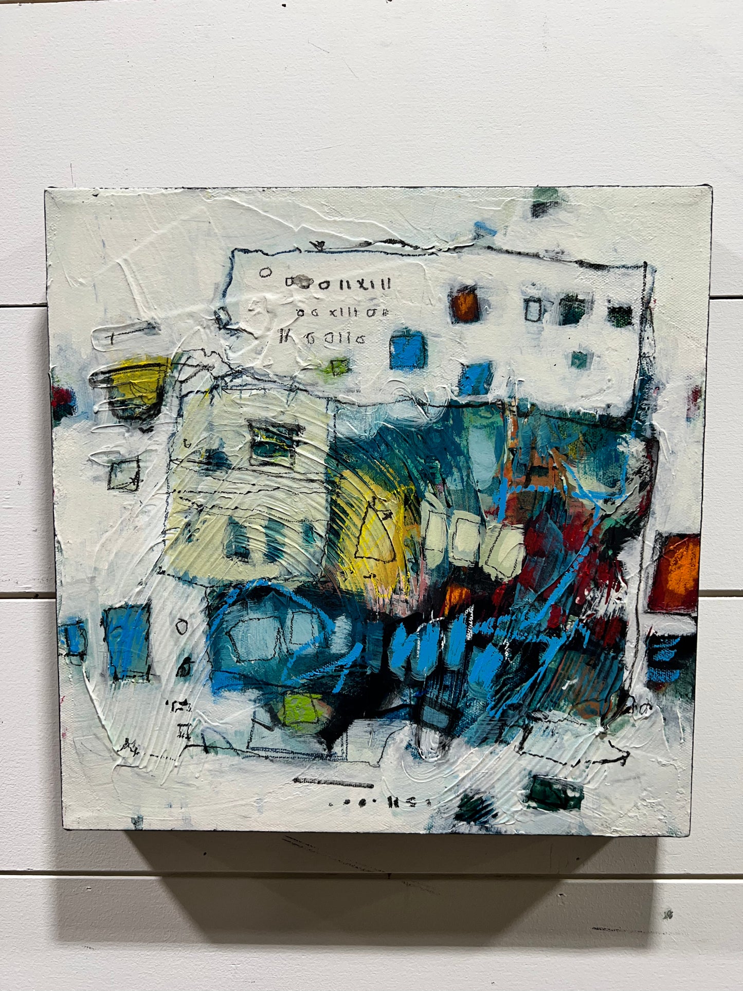 colorful abstract paintings for sale 12x12 lori mirabelli toronto ottawa new york