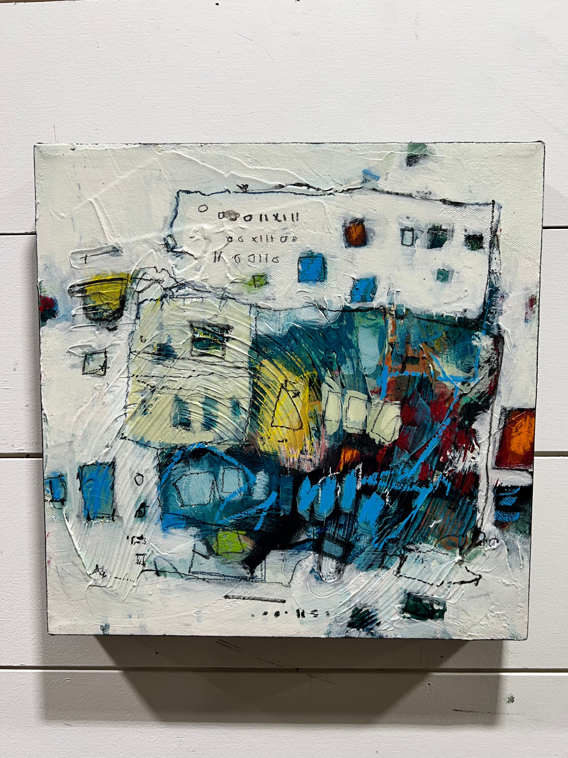 colorful abstract paintings for sale 12x12 lori mirabelli toronto ottawa new york