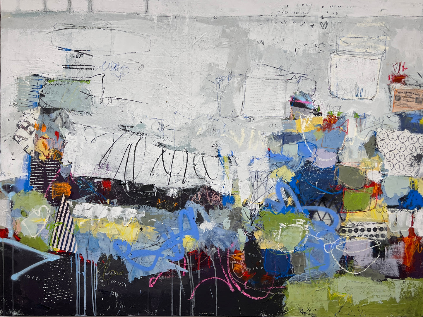 A Little Bit of Me | 36x48 | Abstract art for sale