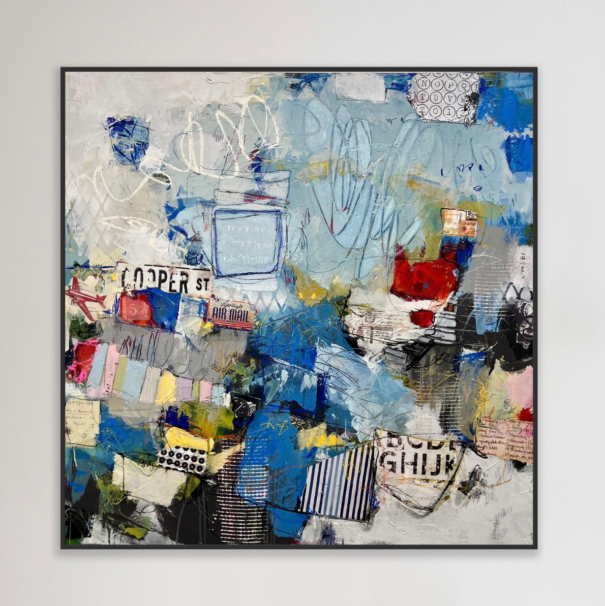 Abstract Art for Sale | 40x40 | See The Rise