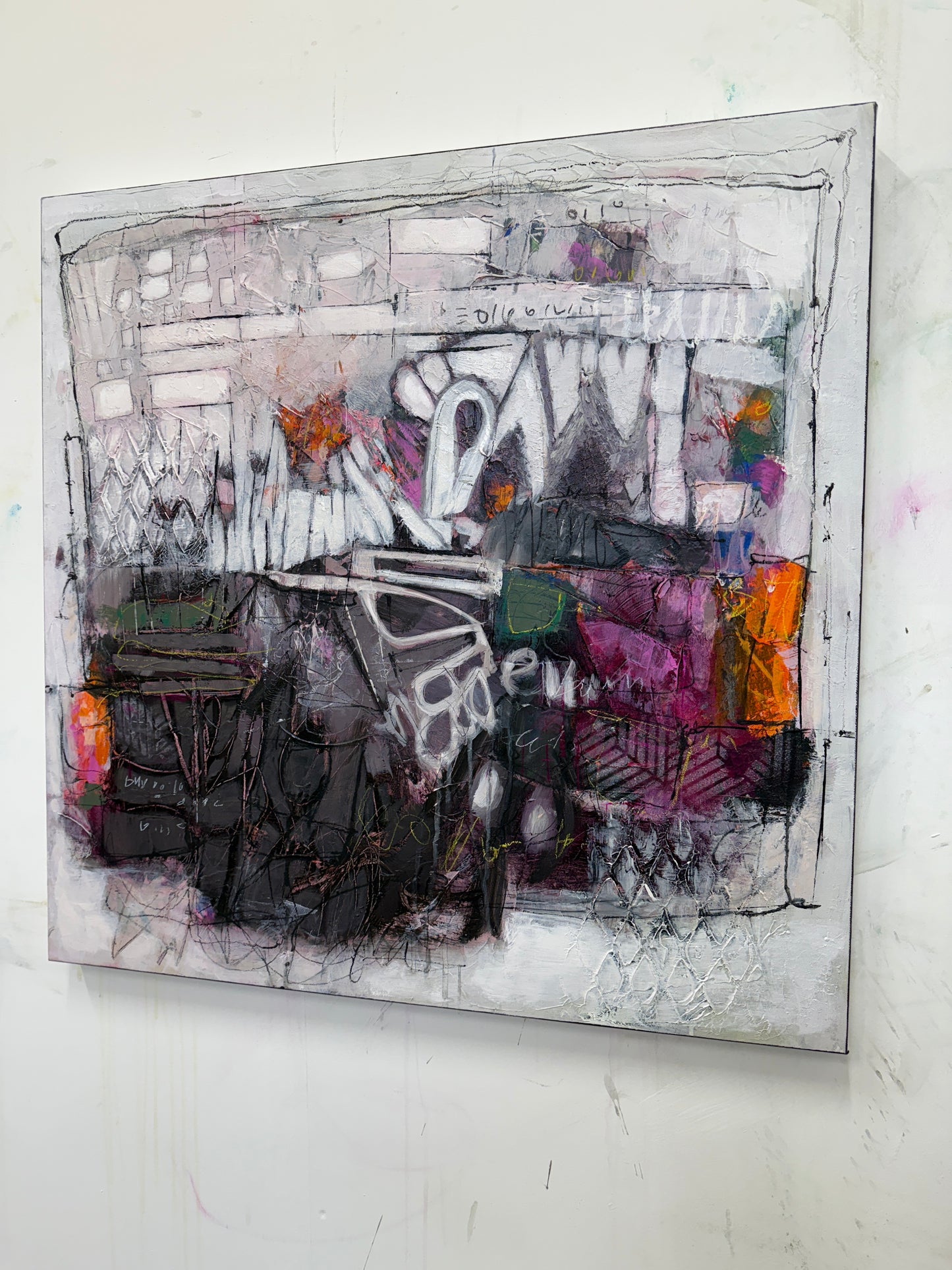 abstract paintings best artist Petroff gallery Toronto - Lori mirabelli