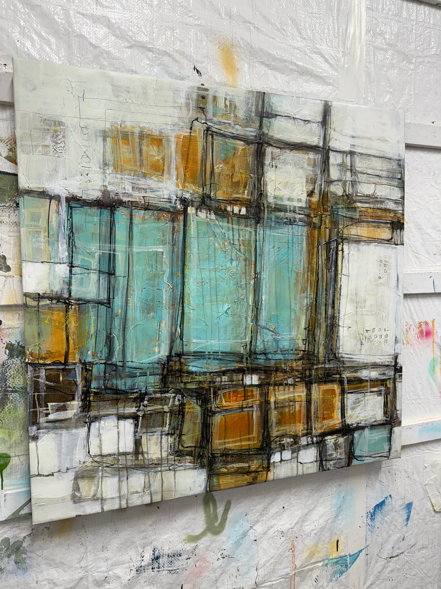 abstract art toronto lori mirabelli