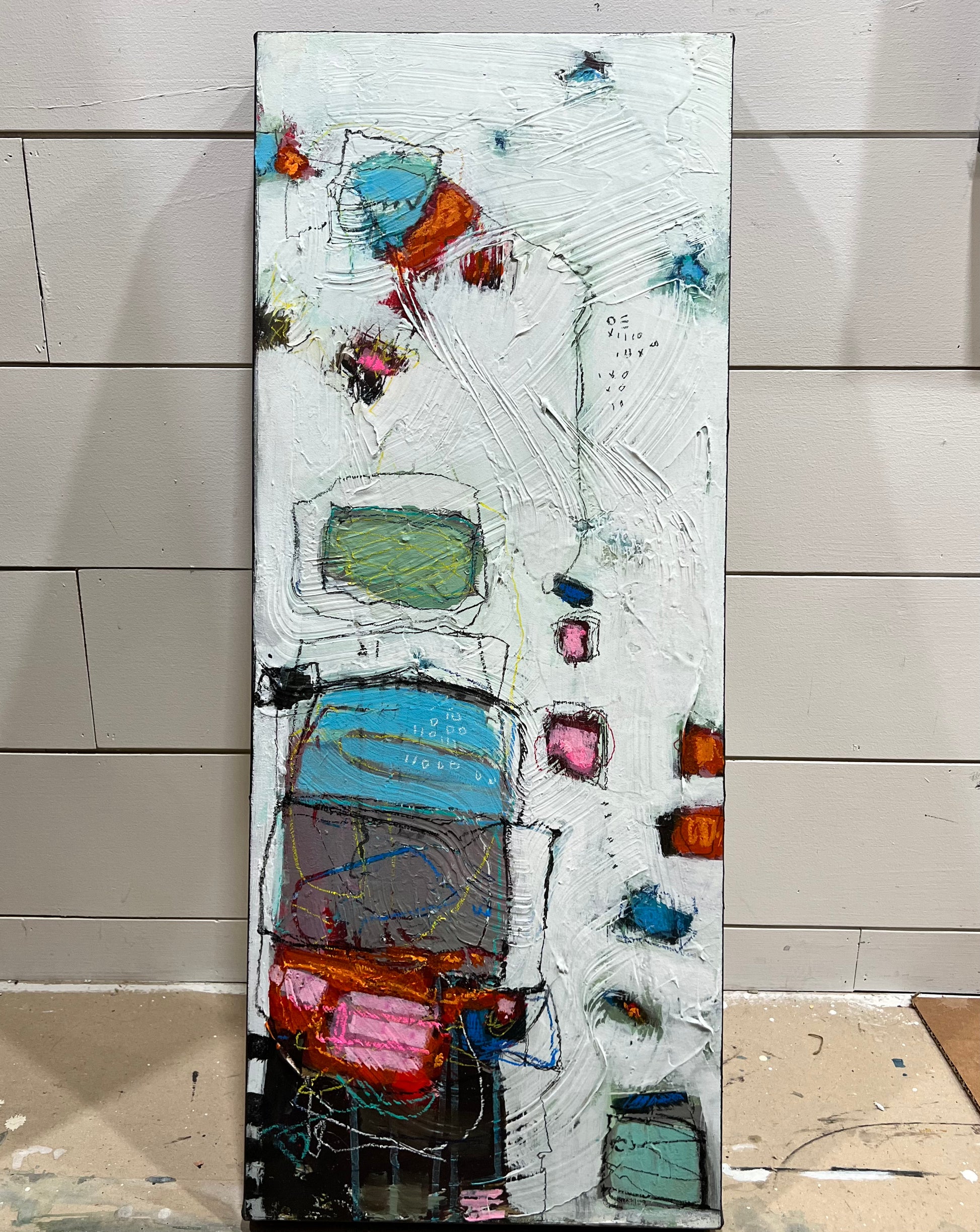 best abstract artist - Lori mirabelli 30x12