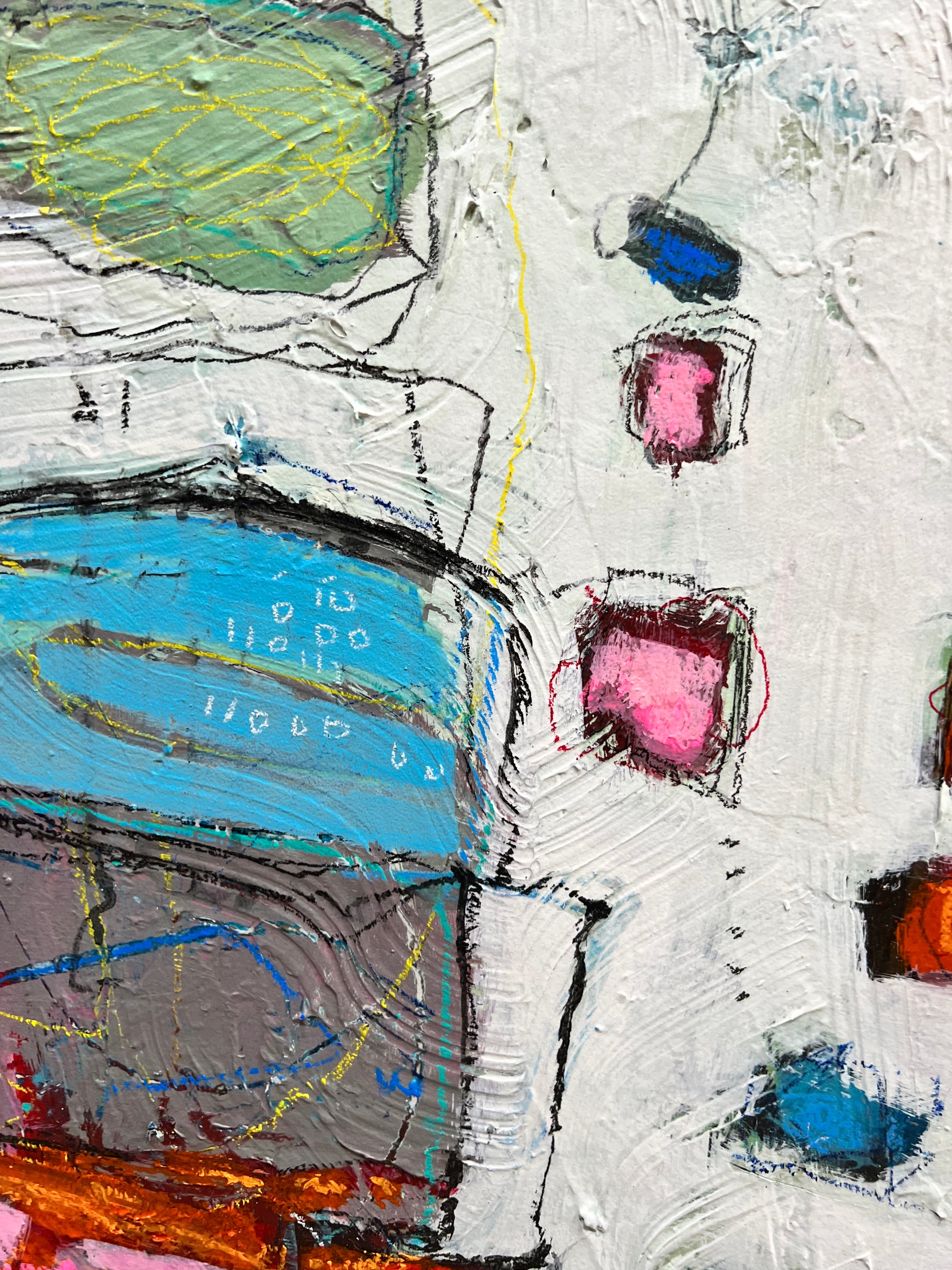 best abstract artist - Lori mirabelli 30x12