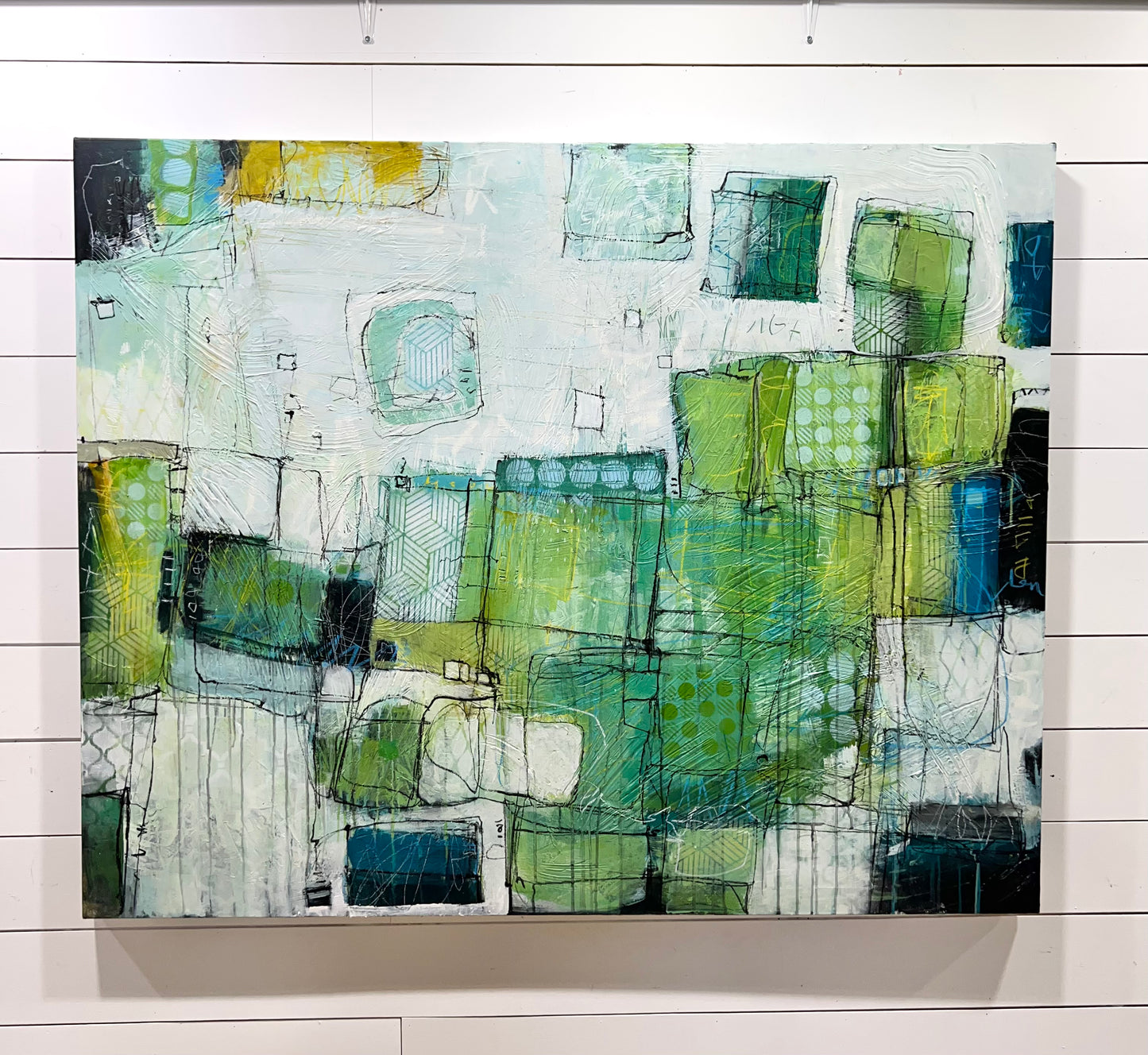 Abstract Painting for sale | Walk of Life | 48x60