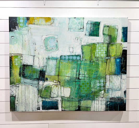 Abstract Painting for sale | Walk of Life | 48x60