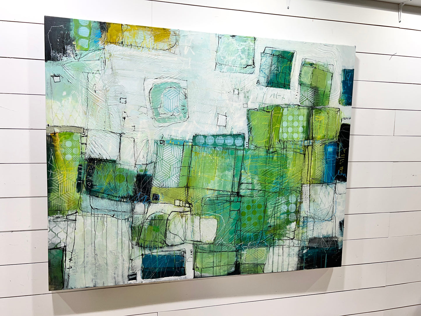 Abstract Painting for sale | Walk of Life | 48x60