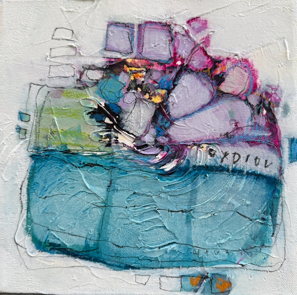 abstract paintings for sale lori mirabelli 8x8