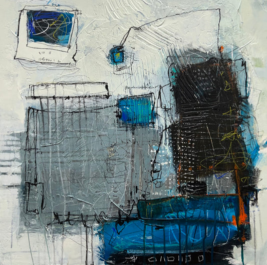 Abstract paintings for sale by Lori mirabelli