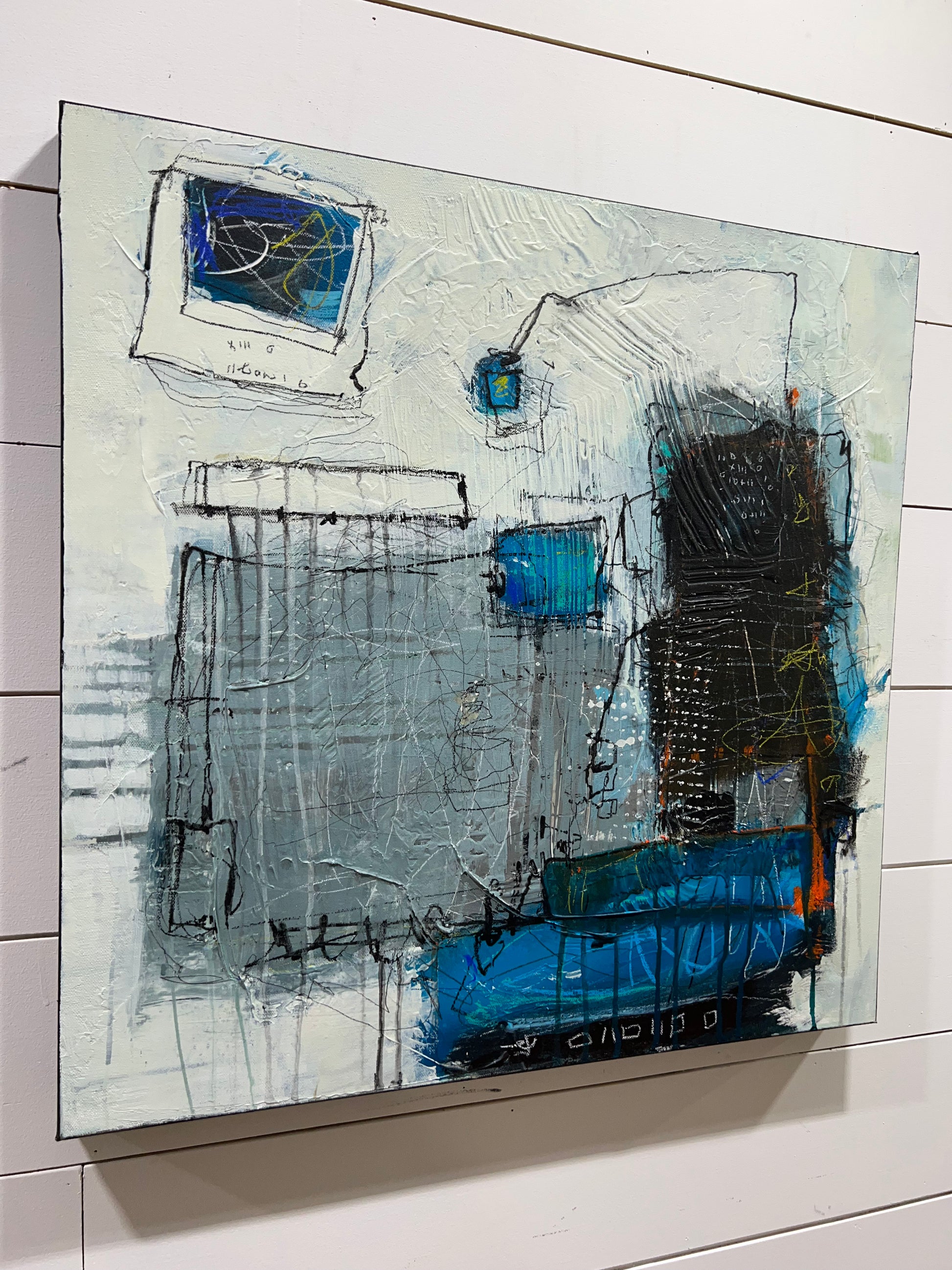 Abstract paintings for sale by Lori mirabelli