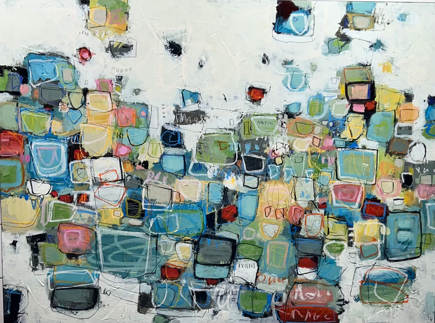 Reserved for Katie | 36x48 | It's a Party