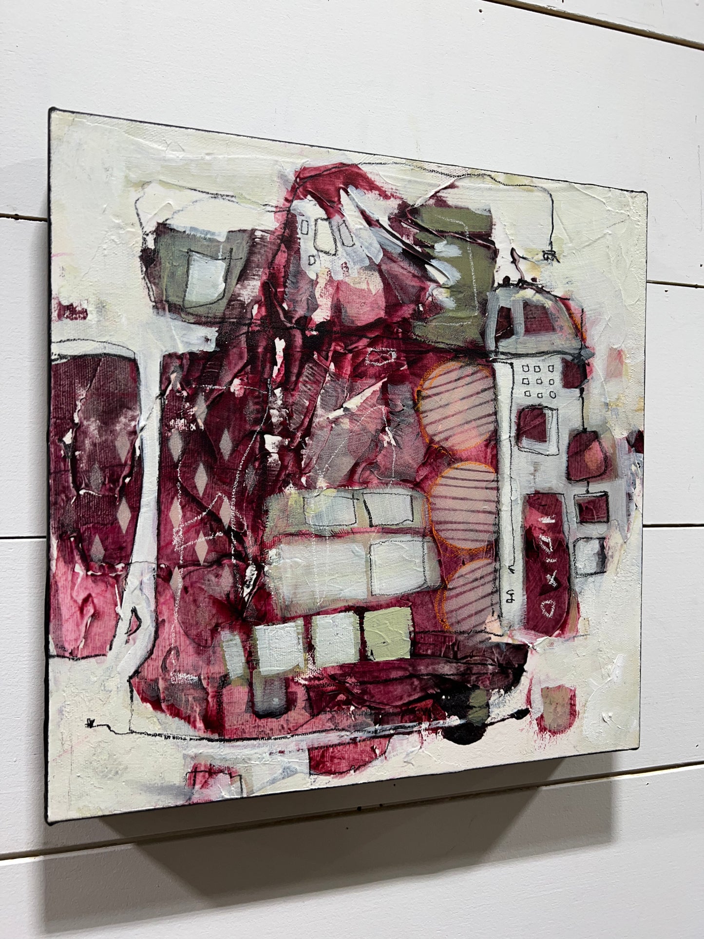 Abstract paintings for sale by Lori mirabelli