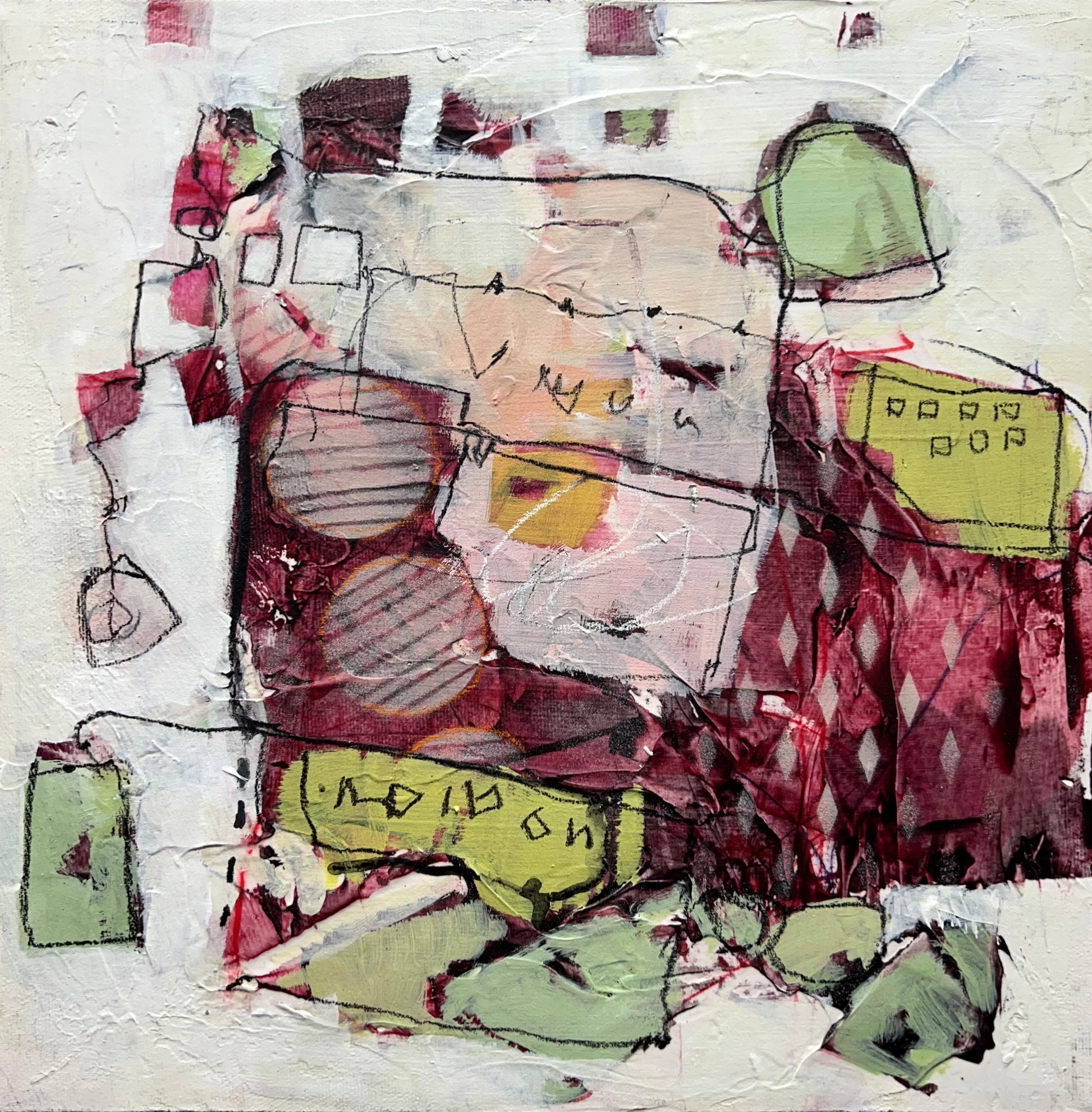 Abstract paintings for sale by Lori mirabelli