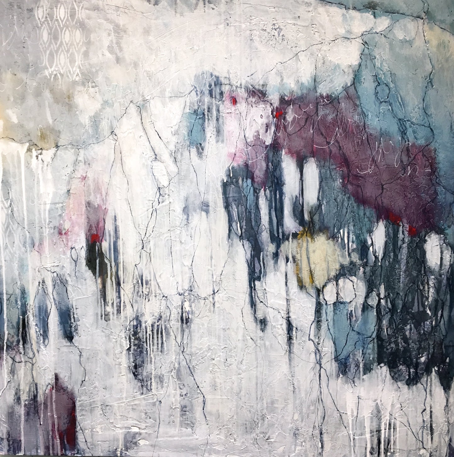 Washed Away | 40x40 | Canvas Art