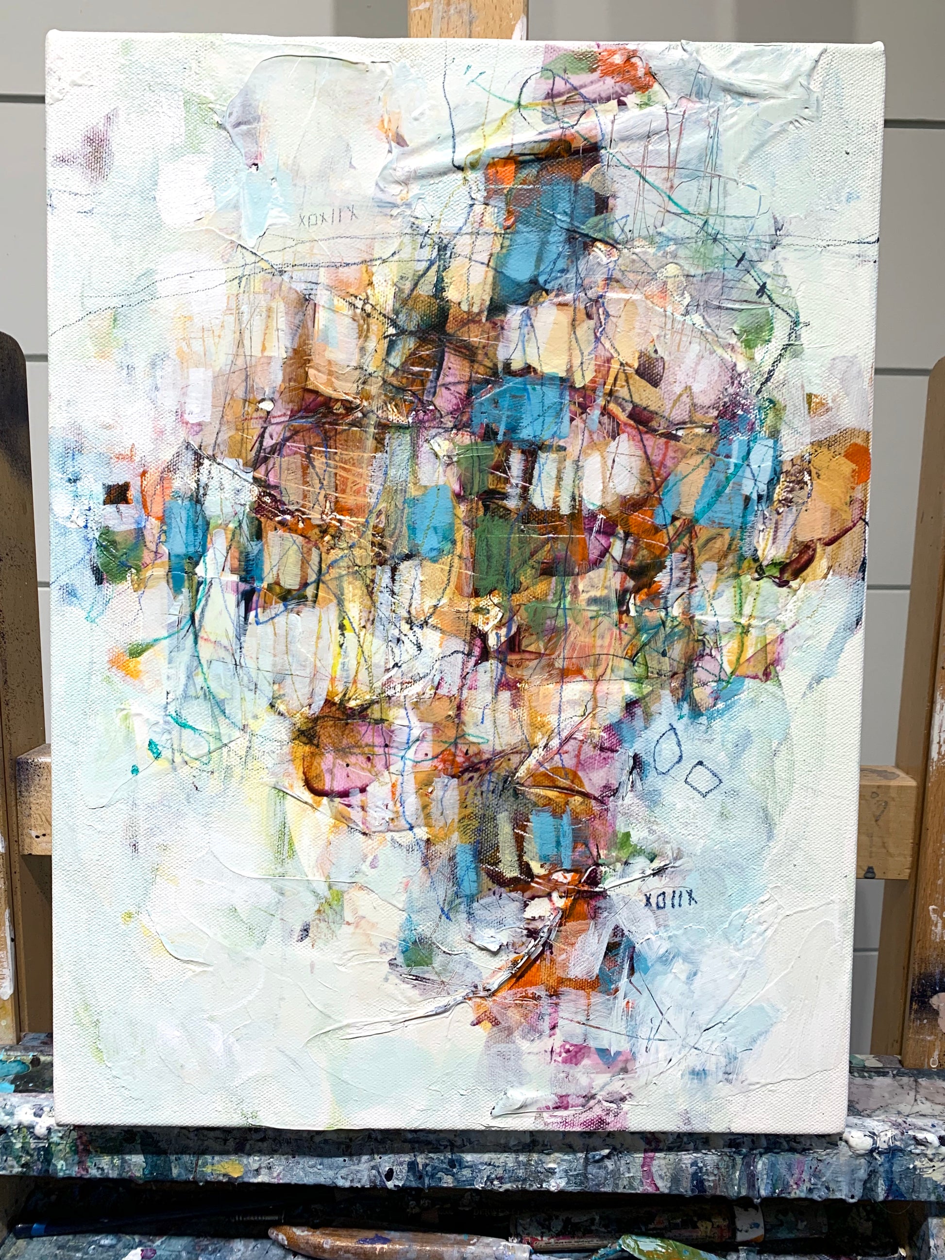 fine art on canvas wall hanging for interior design