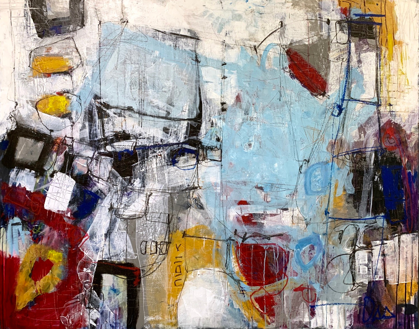 Shelter Me | 60x48 | Art canvas for sale