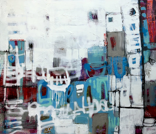 Words and Whispers | 58x50 | Fine art