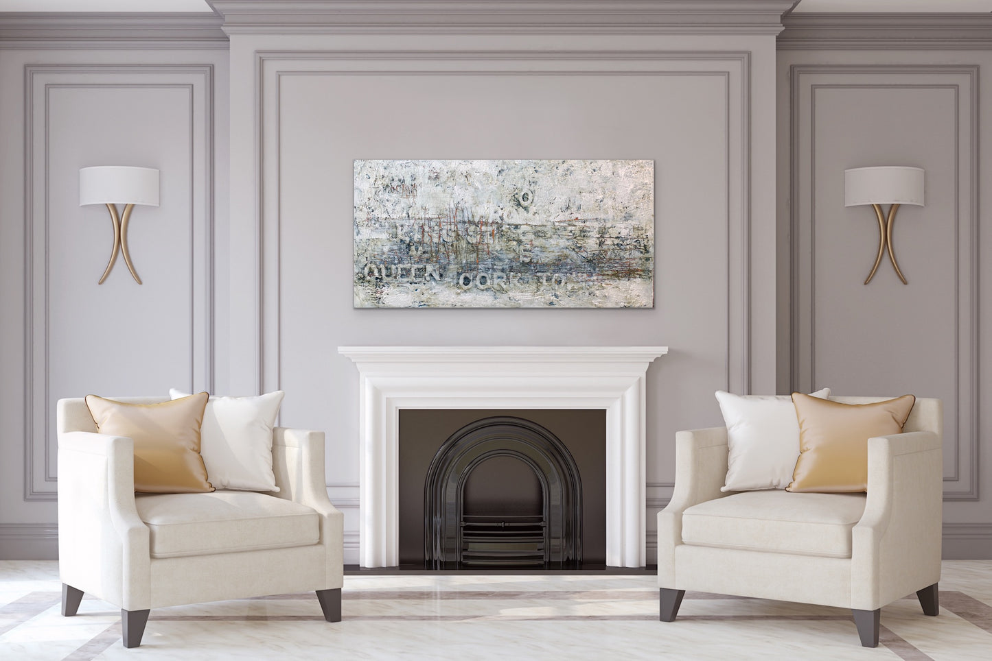 Queen & King | 30x60 | Modern Art