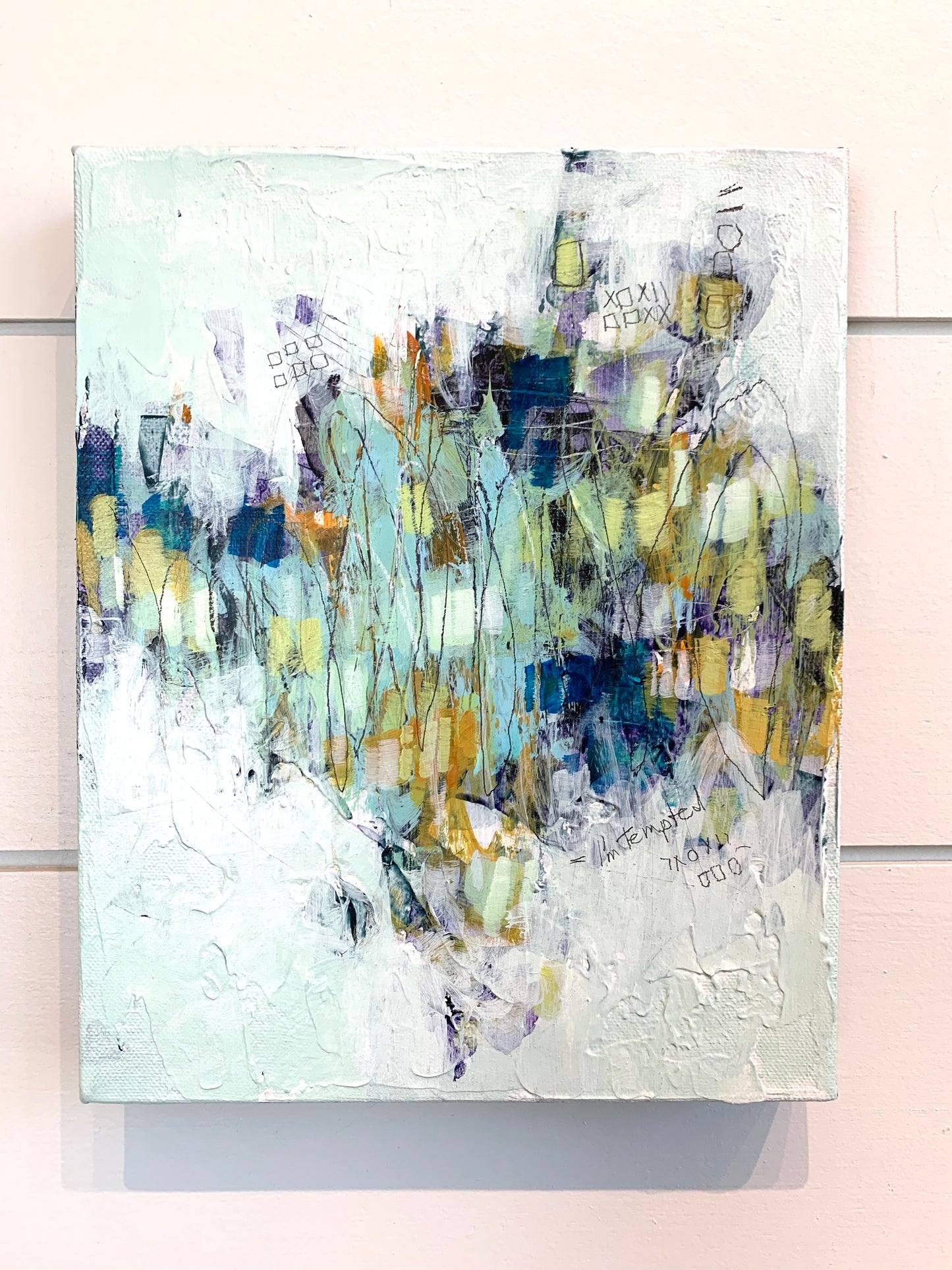 fine art on canvas wall hanging for interior design