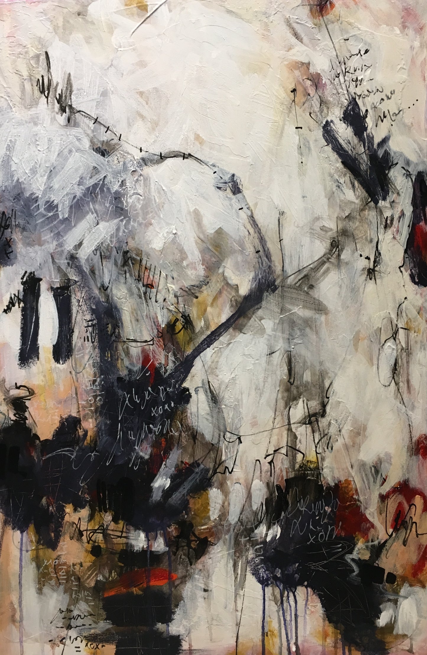 fine art on canvas wall hanging for interior design