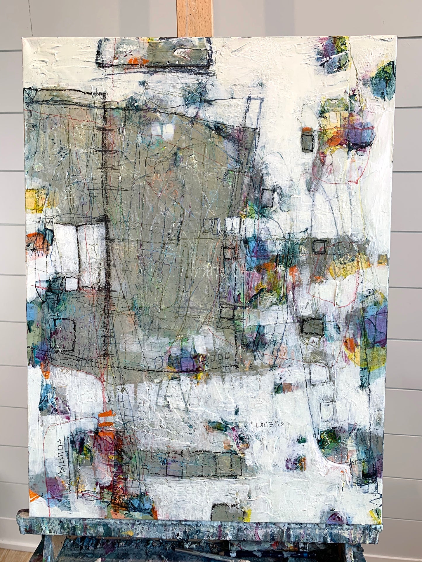 fine art abstract painting, art toronto canvas art