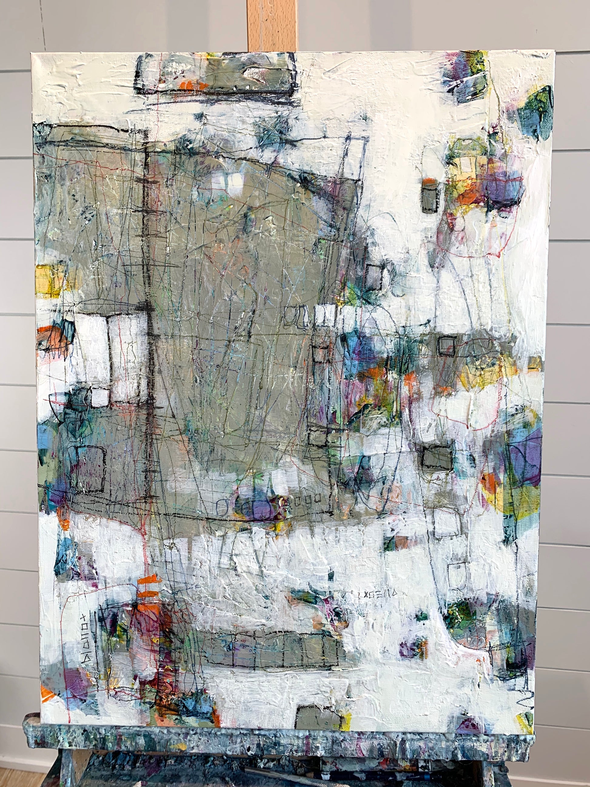 fine art abstract painting, art toronto canvas art