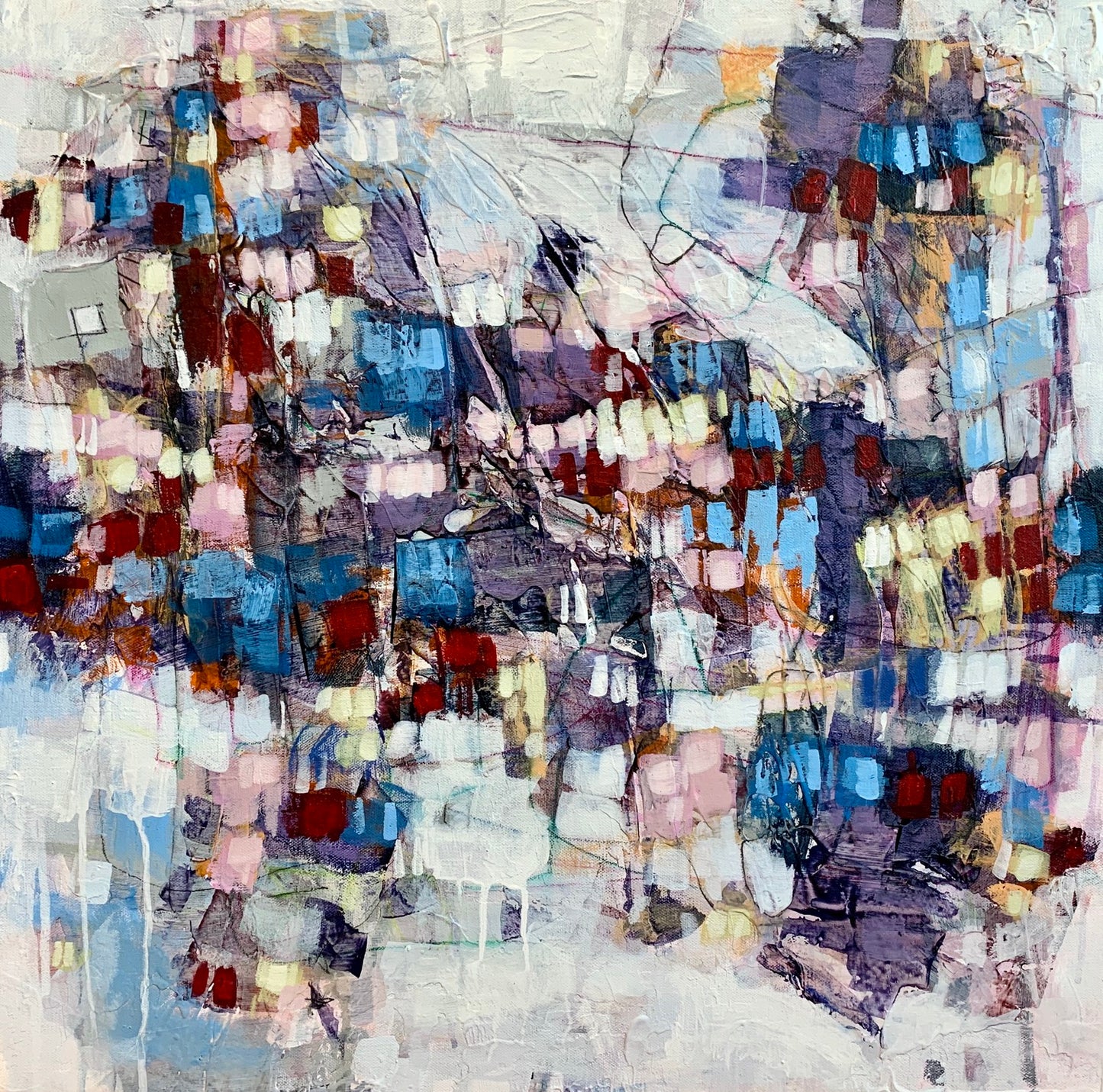 Modern Art | The Wild Fires | 24x24 | Canada