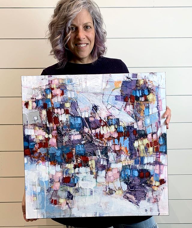 Modern Art | The Wild Fires | 24x24 | Canada