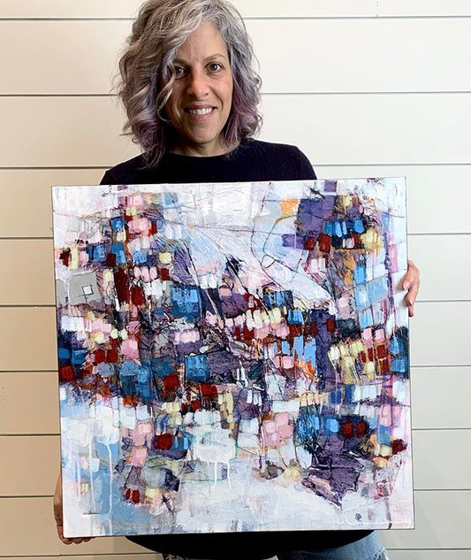 Modern Art | The Wild Fires | 24x24 | Canada
