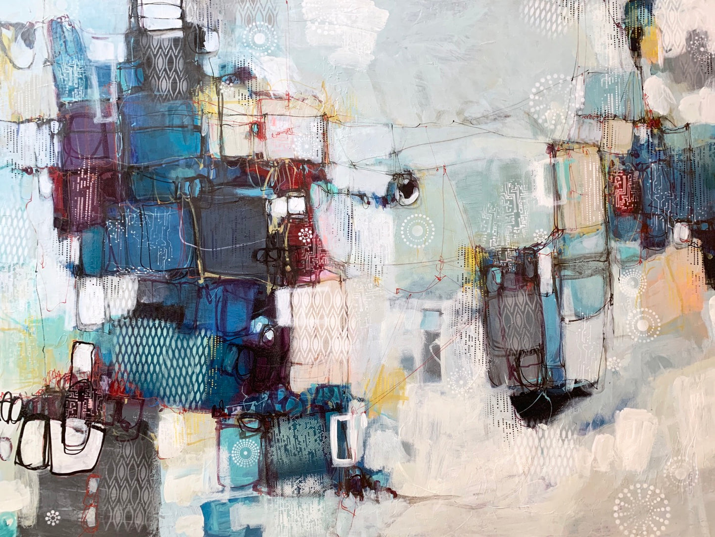 Look at my Flowers | 48x64 | Artist Gallery