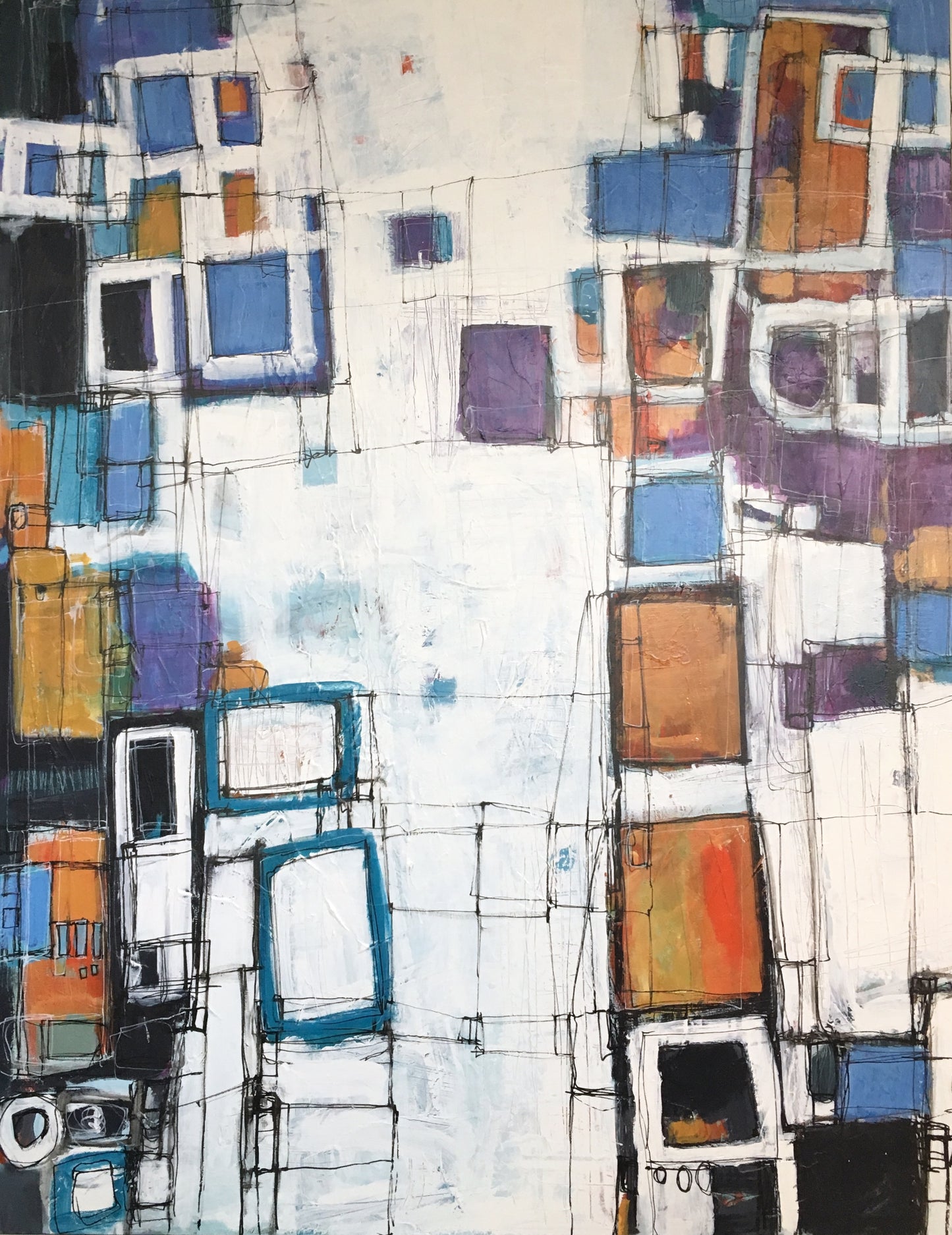 No Left Turns | 54x70 | fine art