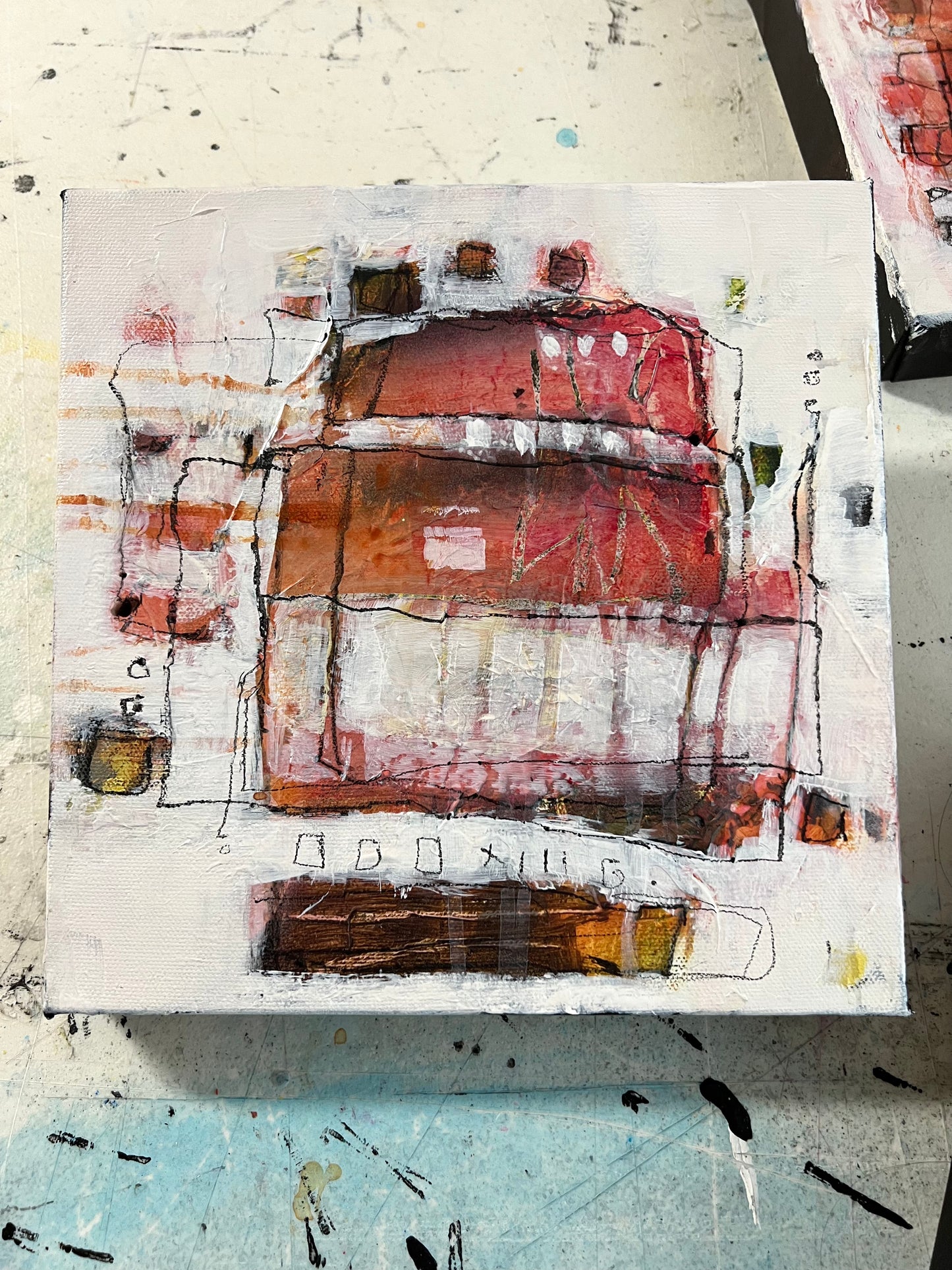 abstract local art for sale ottawa new york toronto artist Lori mirabelli