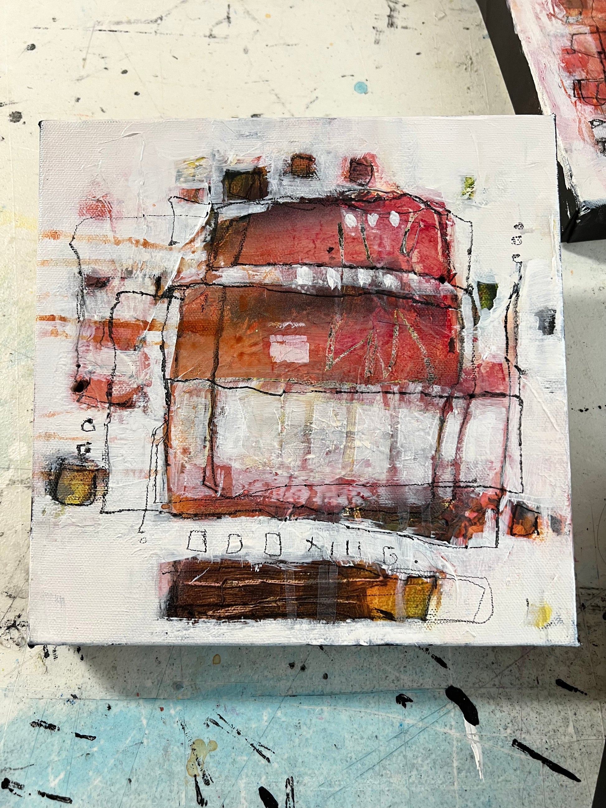 abstract local art for sale ottawa new york toronto artist Lori mirabelli