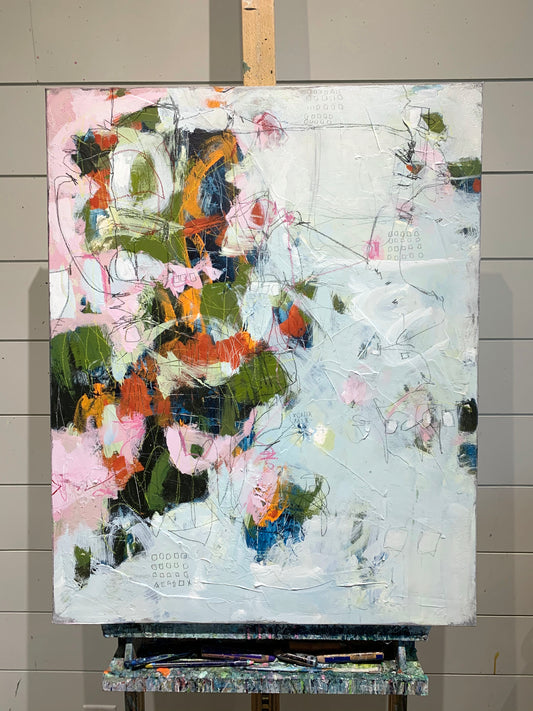 Abstract Paintings | 30x24 | How Lovely You Are