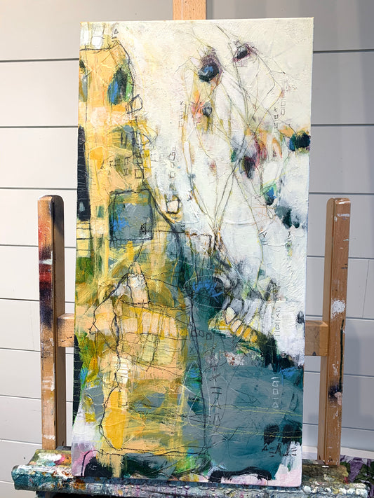 Abstract Art Toronto | Watch me Fly | 24x12