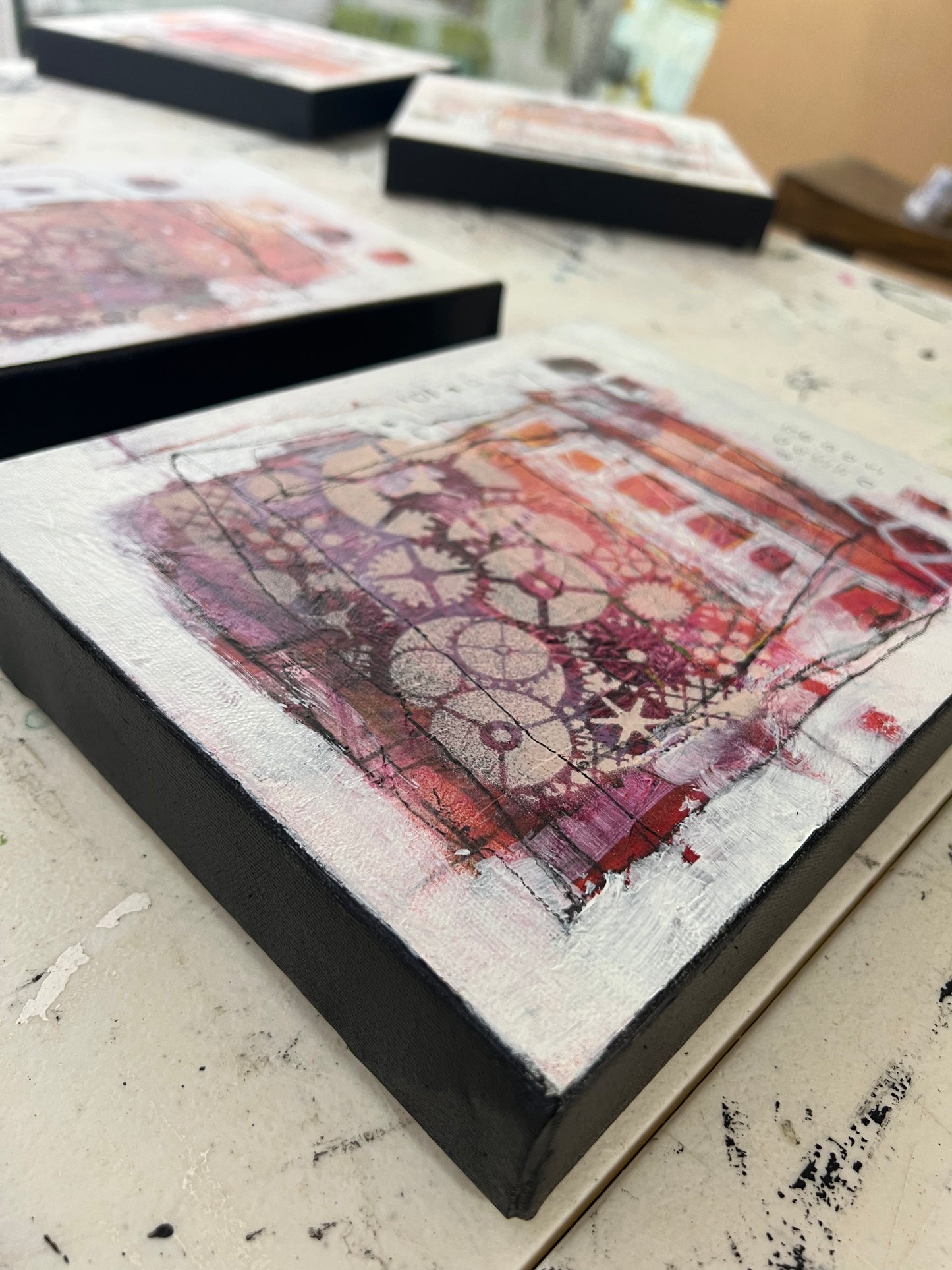 local abstract paintings for sale  Lori Mirabelli ottawa toronto New York