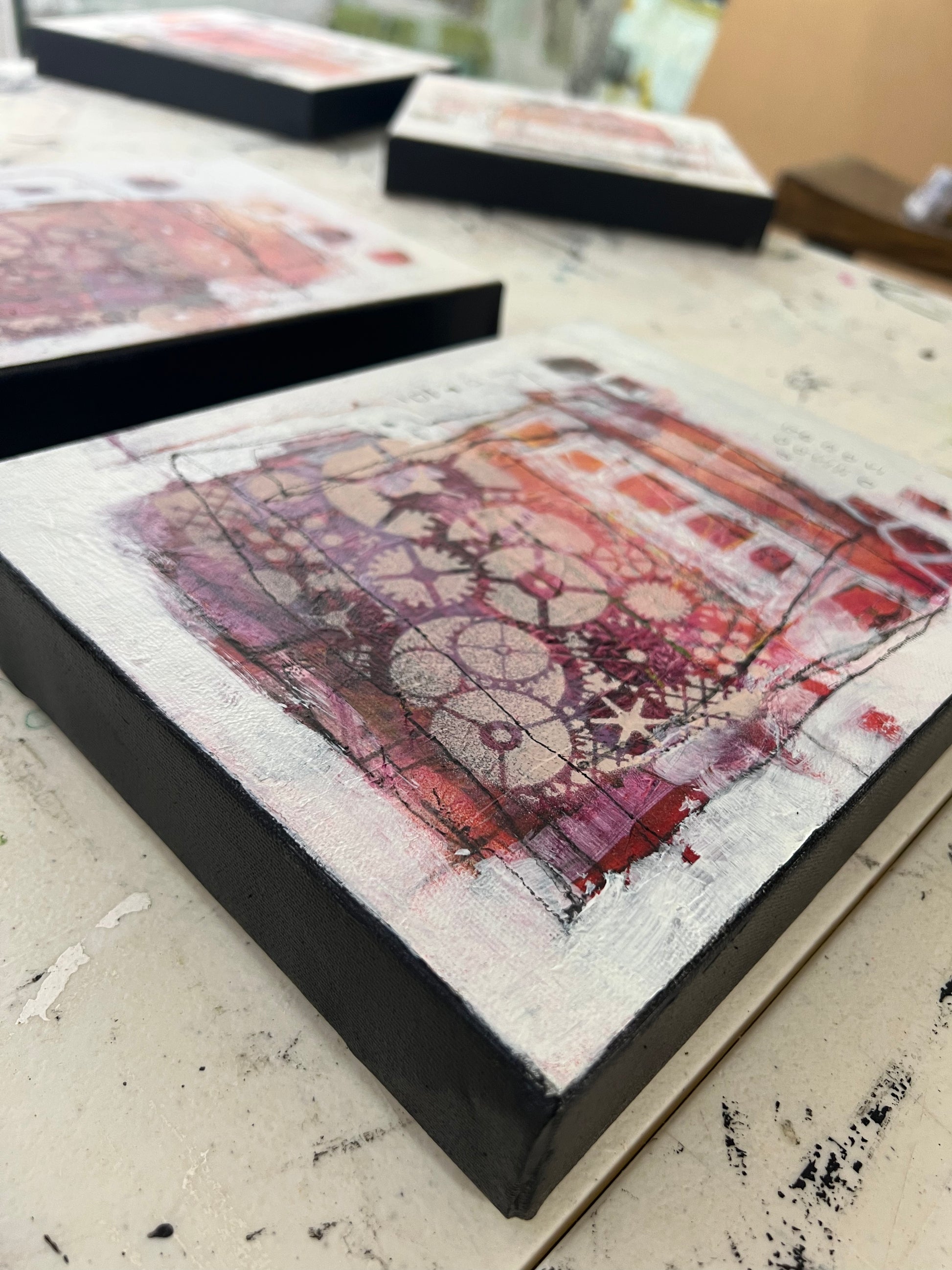 local abstract paintings for sale  Lori Mirabelli ottawa toronto New York