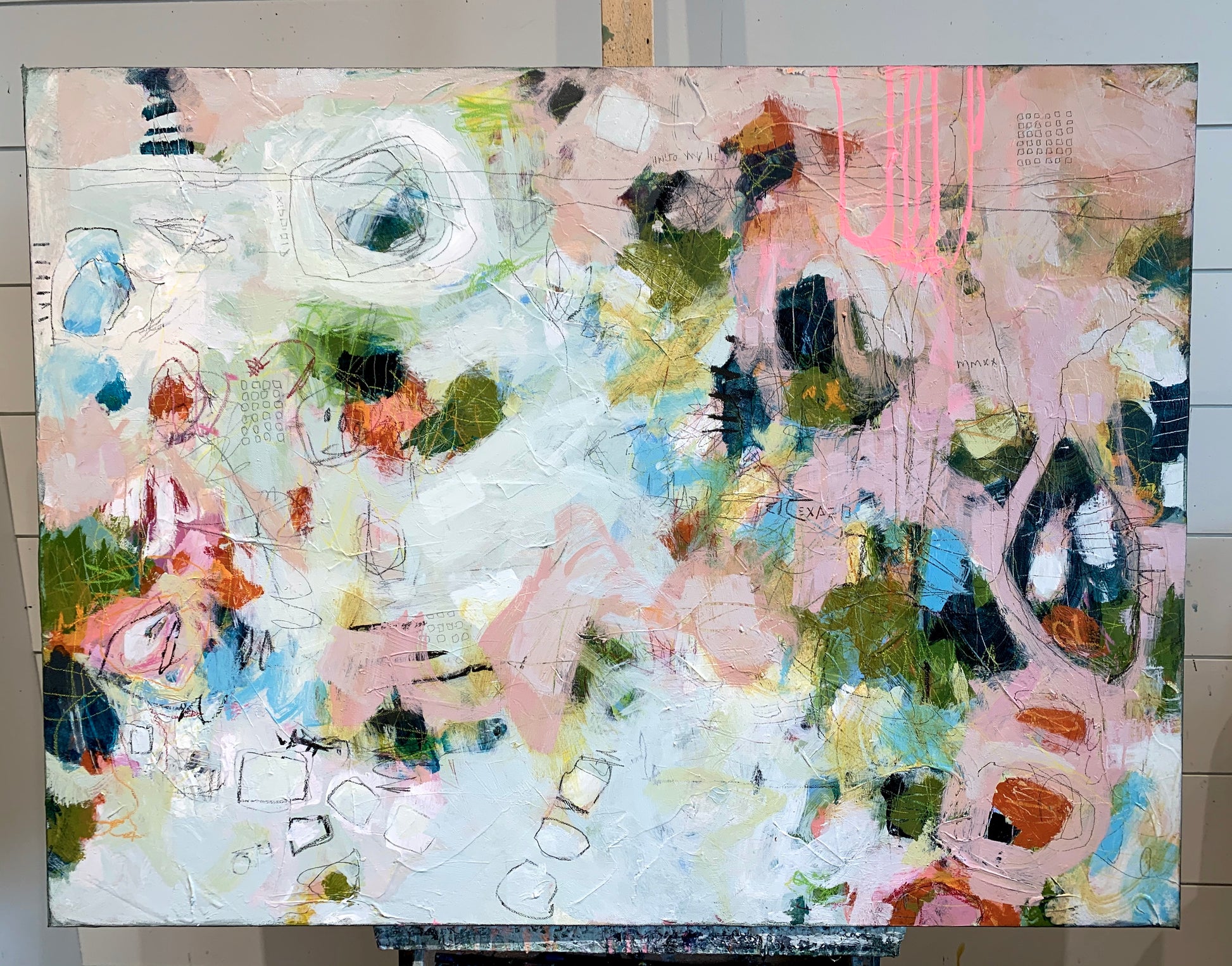 Abstract art gallery, art for sale