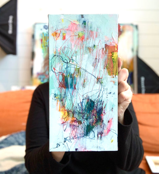 abstract artist abstract toronto art lori mirabelli