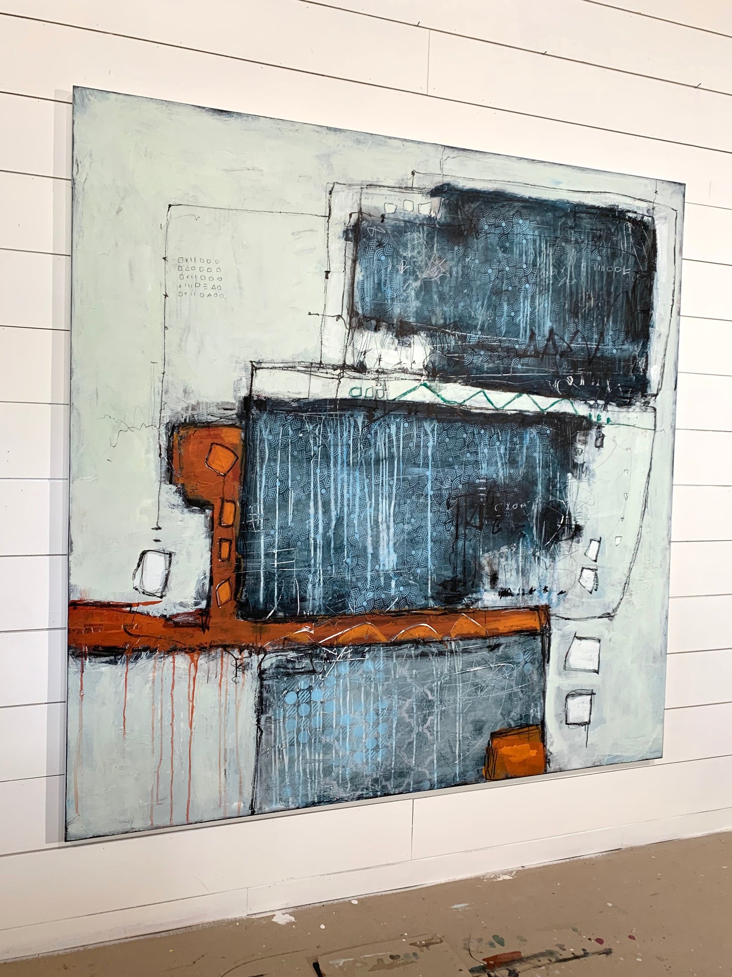 Street Works | 60x60 | Fine Art