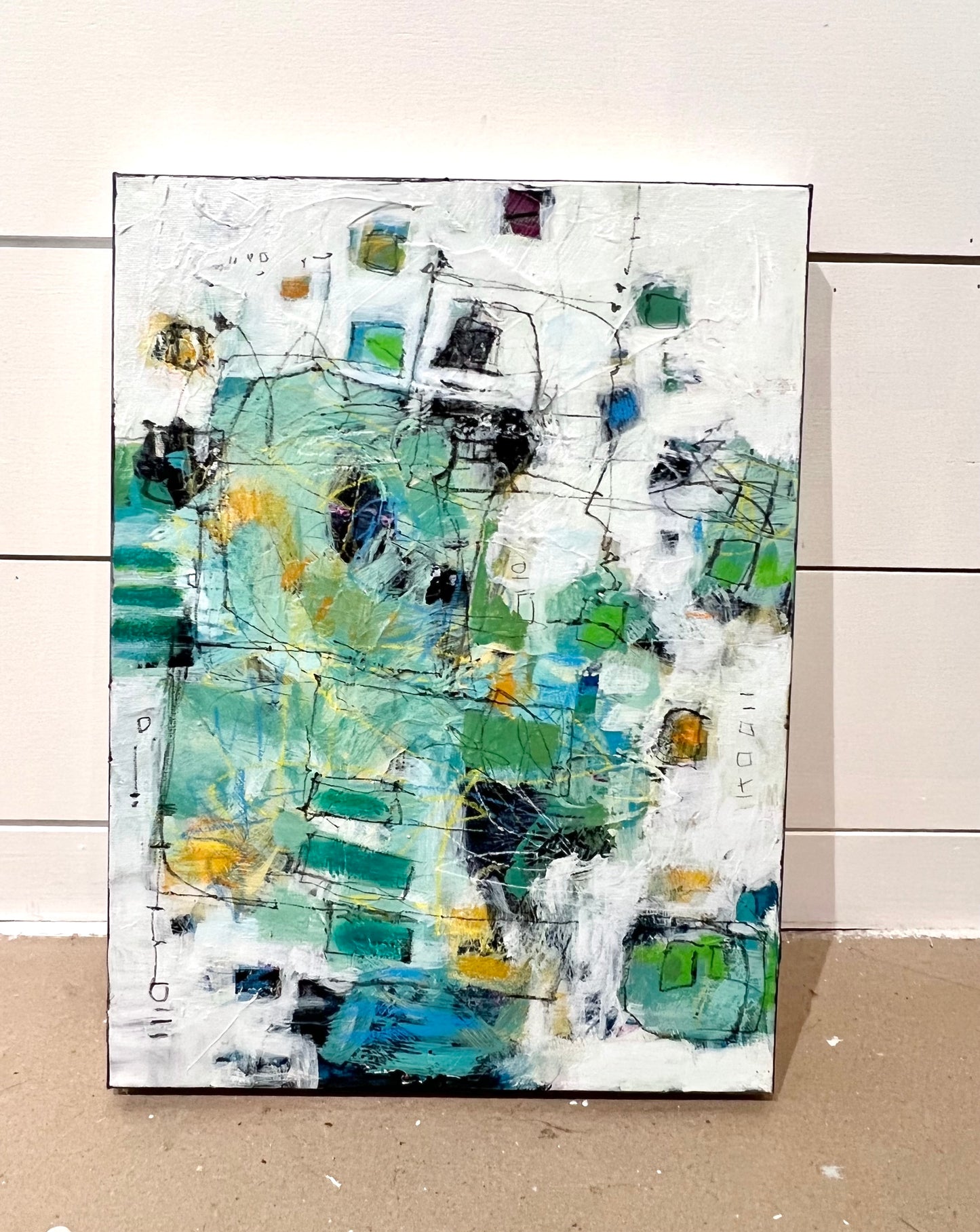 New York abstract artist Lori mirabelli