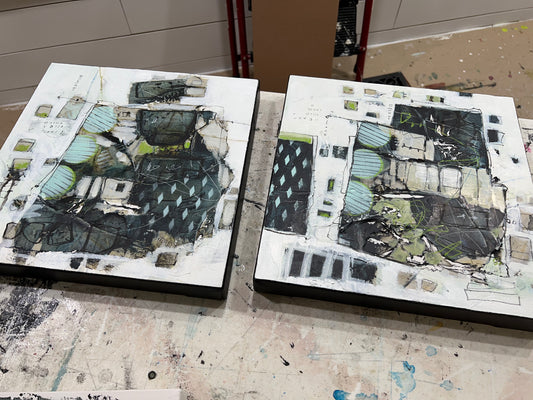 Abstract art toronto abstract paintings new york Lori Mirabelli