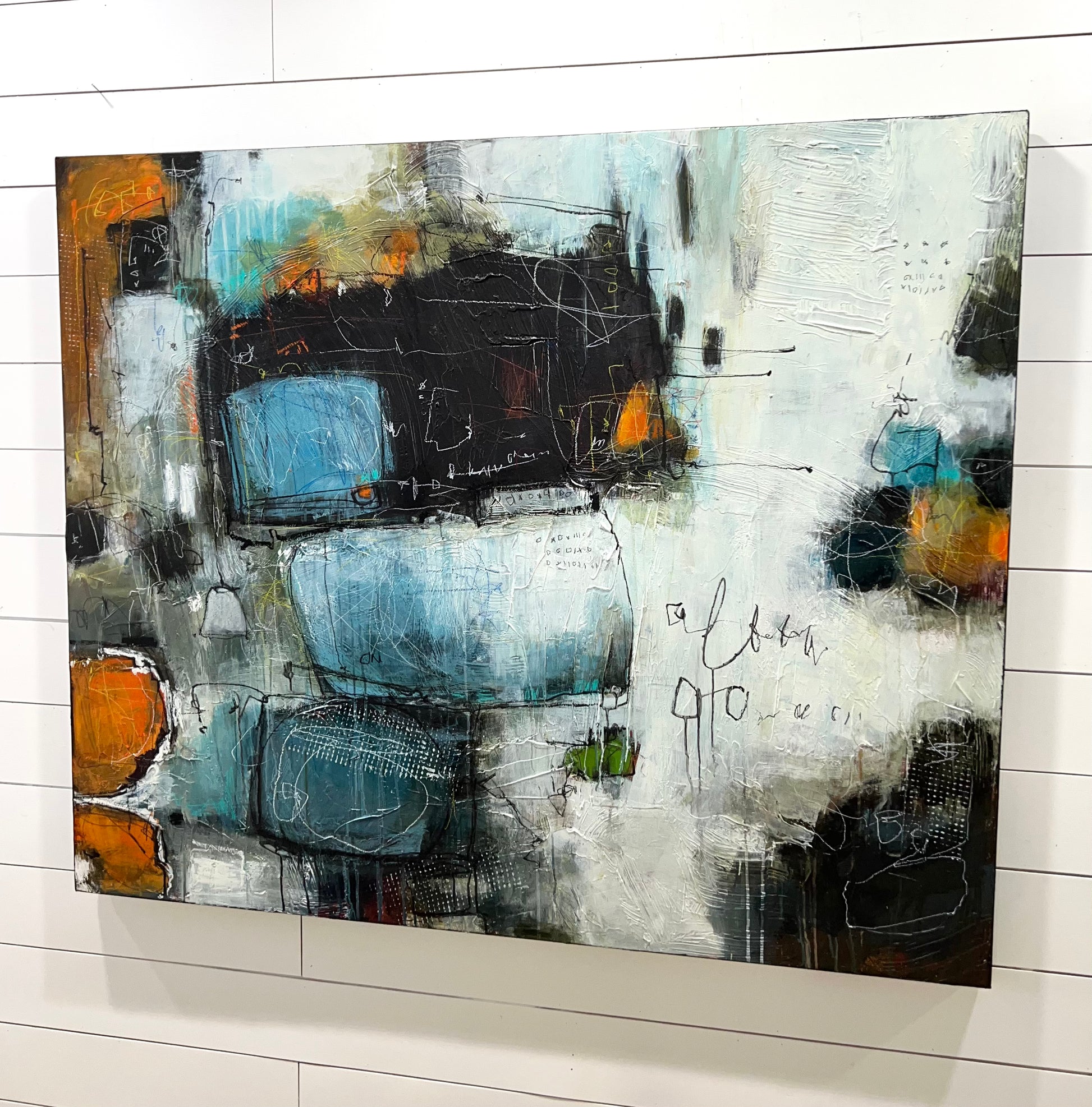 Abstract art Toronto 50x60 lori mirabelli