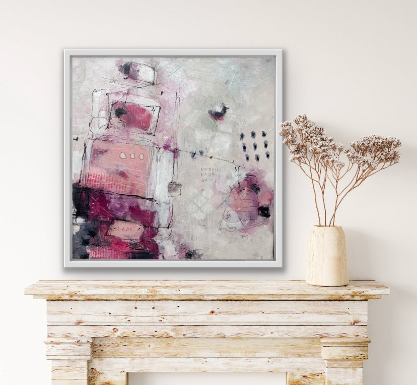 large-abstract paintings for sale lori mirabelli maryland