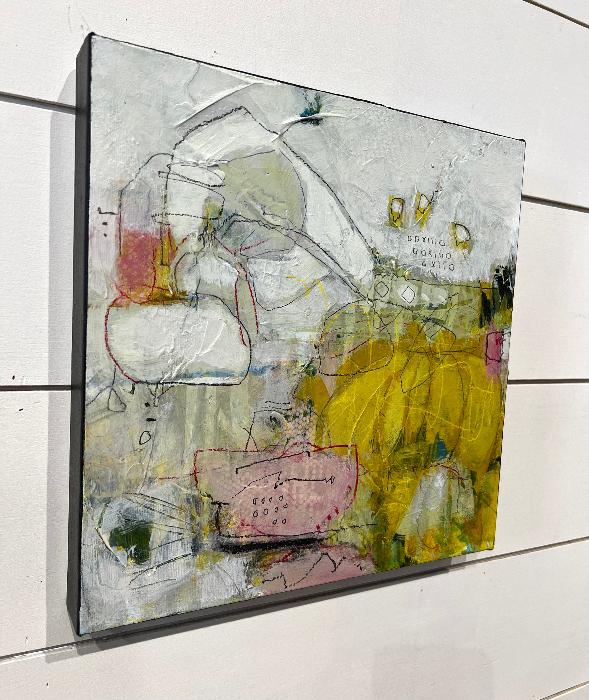 acrylic abstract paintings lori mirabelli