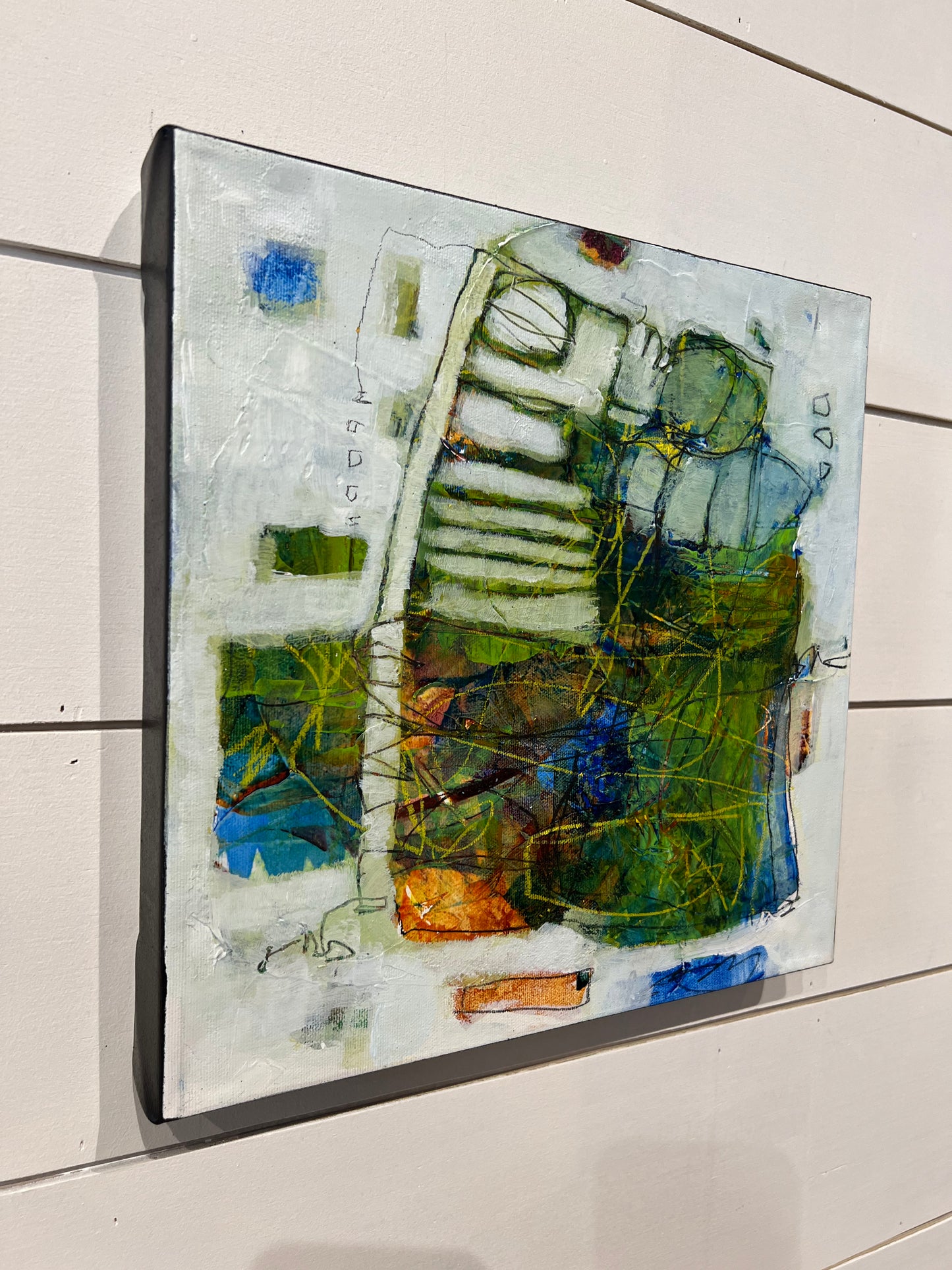 acrylic abstract paintings lori mirabelli