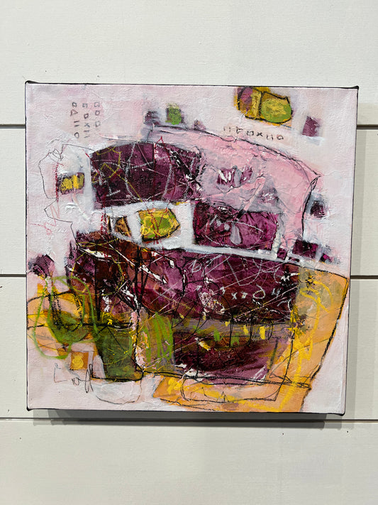 acrylic abstract paintings lori mirabelli